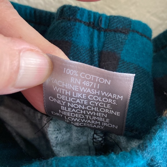 Falls Creek Men Christmas L 100% cotton pj pants and pants with elas - Picture 7 of 7